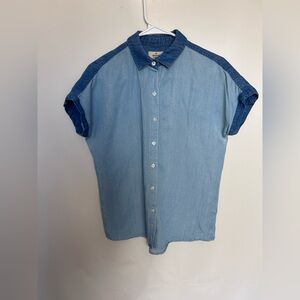 Marine Layer Women’s Denim Button Up | Size Small